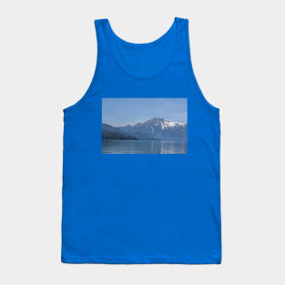 USA. Alaska. Ocean. Mountains. Tank Top